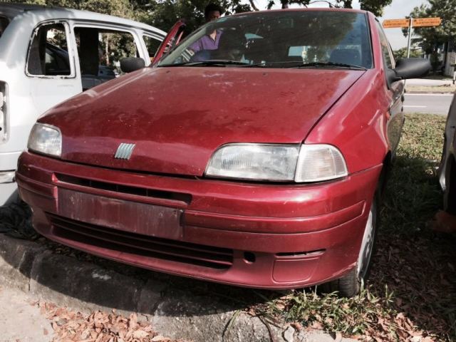 Half Cut Engine Bodyparts Fiat Punto Selecta Scrap