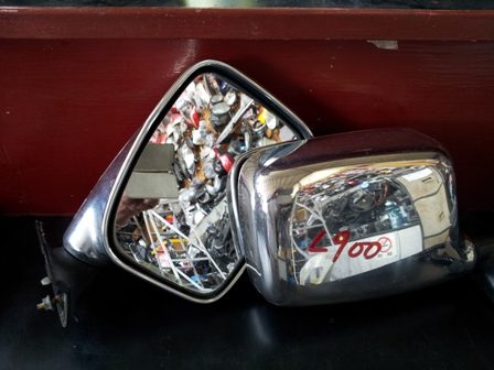 Side Mirror Chrome Daihatsu L900 /Perodua Kenari