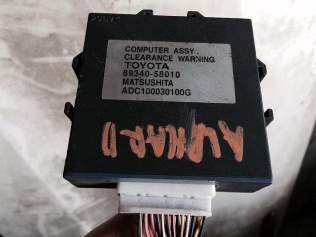 ECU 89341-58010 Clearance Warning Toyota Alphard MNH10