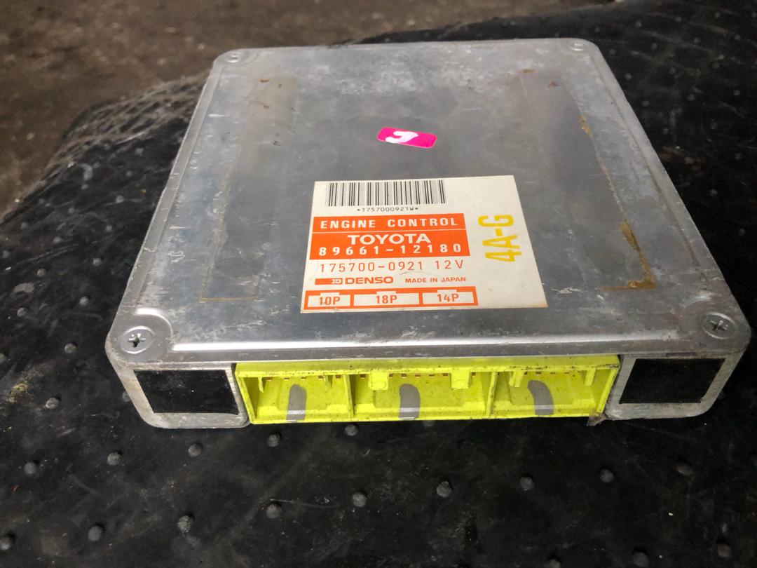 ECU 89661-12051 Toyota ECU 175700-0182  4A-C 