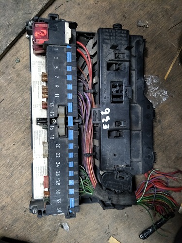 Fuse Box BMW E36 Fuse Box