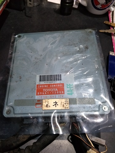 ECU Toyota 89661-12800 Toyota 4A-FE 175700-3213