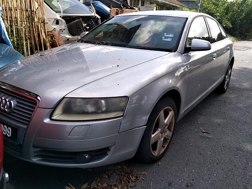 Half Cut Engine Bodyparts Audi A6 Scrap