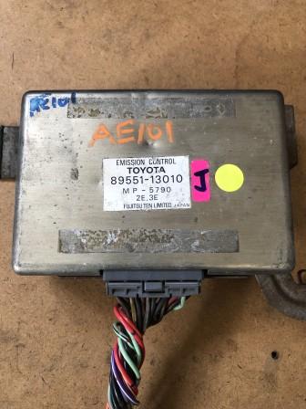 ECU 89551-13010 TOYOTA AE101 ECU EMISSION CONTROL 