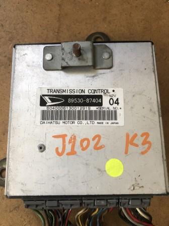 ECU 89530-87404 DAIHATSU J102 K3 ECU